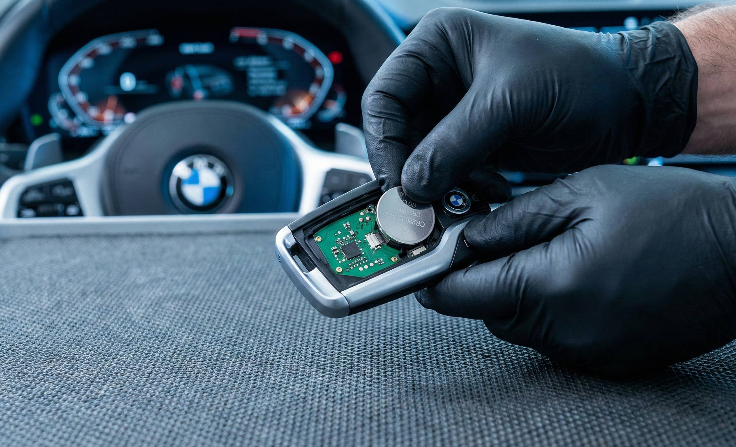 Wymiana baterii w kluczyku BMW &ndash; Instrukcja Krok po Kroku (E90, F10, G30)